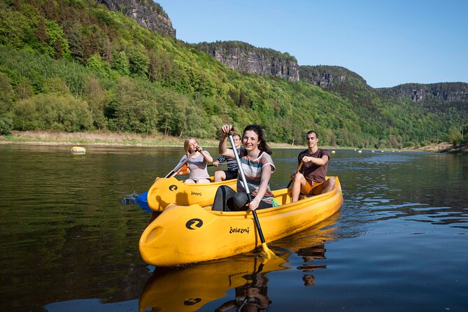 Canoeing on the Elbe River DěčÍn to Schmilka - Activity Inclusions
