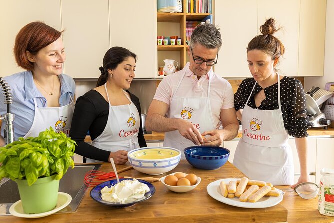 Cesarine: Pizza & Tiramisu Feast in Como - Tiramisu Cooking Session