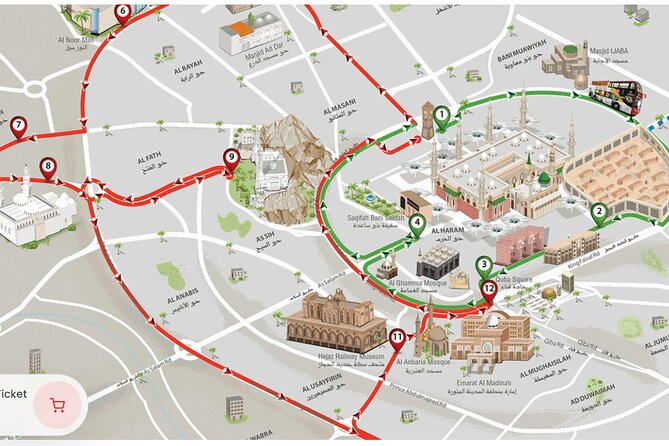 City Sightseeing Al Madinah Hop-On Hop-Off Bus Tour - Amenities and Inclusions
