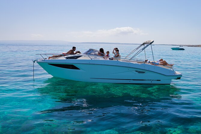 Cranchi E30 Private Boat for 10 Pax for 8 Hours in Ibiza