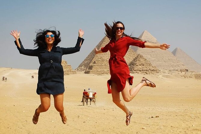 Day Trip at Giza Pyramids & Saqqara & Memphis & Dahshur - Itinerary Overview