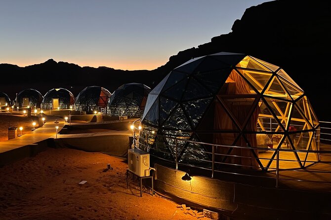 Desert Glamping: Petra & Wadi Rum 2 Day Tour From Tel Aviv - Pricing and Inclusions