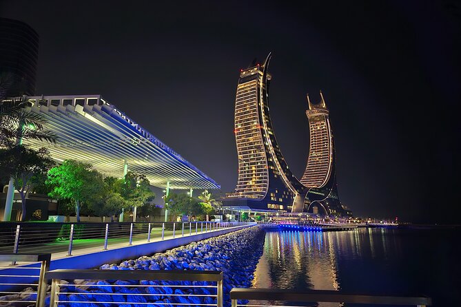 Doha All Inclusive Night City Tour With Traditional Dhow Boat - Itinerary Overview