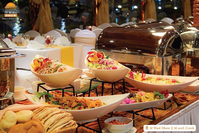 Dubai Best Dhow Cruise Dinner Buffet (Multi Cusine)
