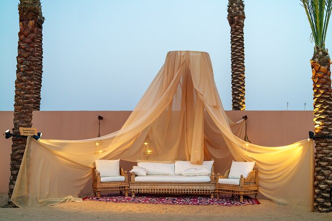 Dubai Evening Desert Safari With 5* Buffet Dinner At Noble Camp - Experience Thrilling Dune Bashing Adventure