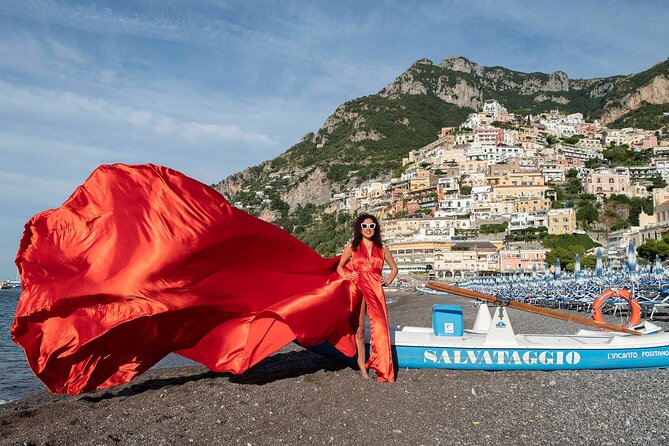 Flying Dress Photo Shoot Experience in Positano - Capturing Moments