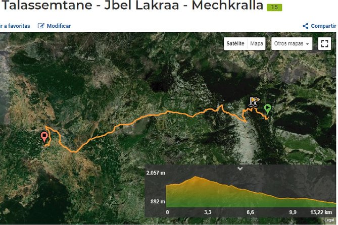 Full Day Excursion to Mount Lakraa | Highest in Talassemtane Park (2159m) - Starting Point and Pricing