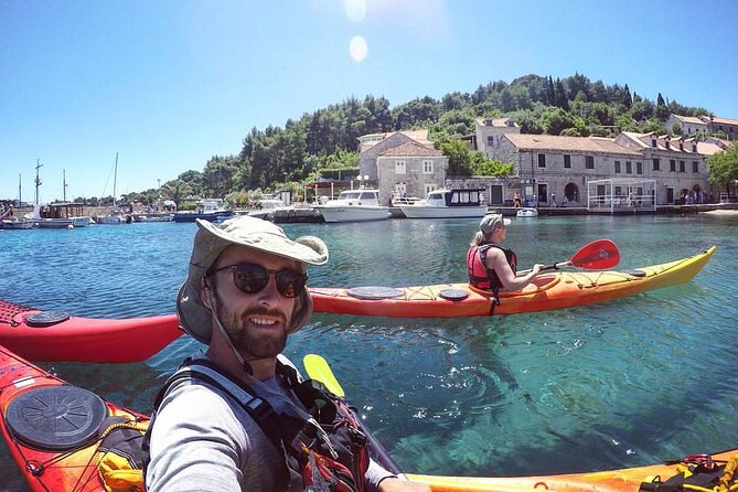 Full Day Guided Sea Kayaking and Snorkeling to Green Cave From Lopud Island - Equipment Provided