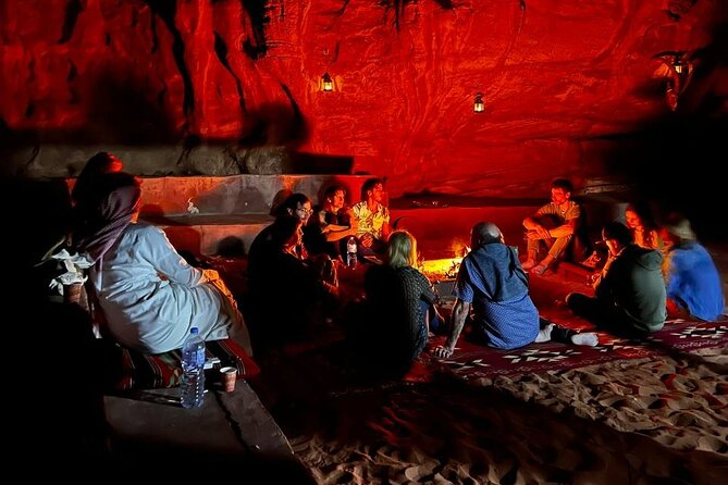 Full Day Jeep Tour and Overnight in Bedouin Camp With Meal - Tour Itinerary