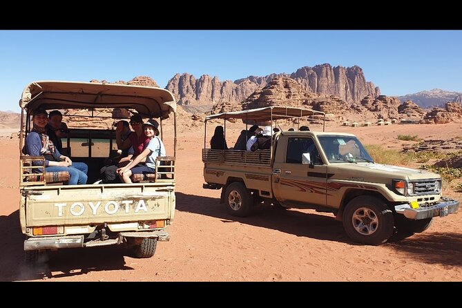 Full Day Jeep Tour and Overnight in Wadi Rum - Inclusions and Exclusions