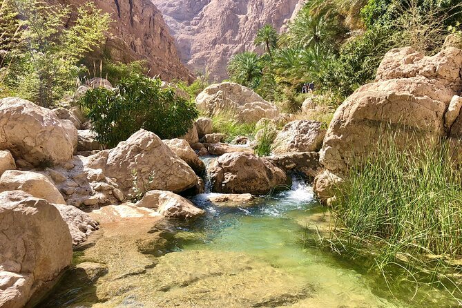 Full-Day Private Guided Wadi Shab and Bimmah Sink Hole Tour