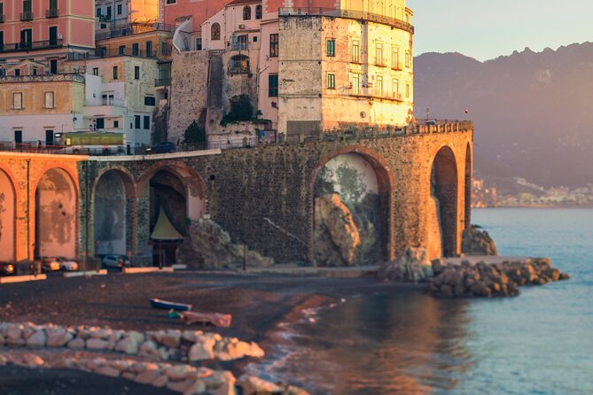 Full Day Private Tour From Sorrento Amalfi Coast Land and Sea - Itinerary Overview