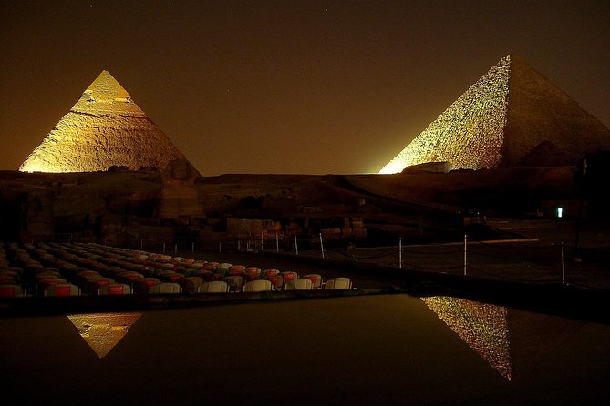 Giza Pyramids Sound and Light Show With Private Transport