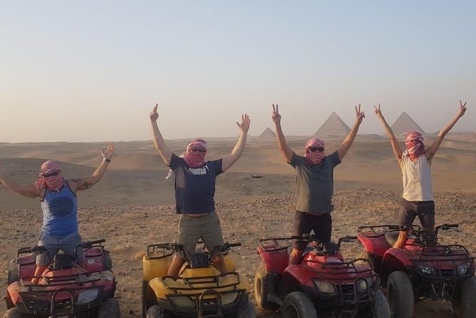 Guided Tour to Giza Pyramids With 90 Minute Quad Bike - Schedule Details