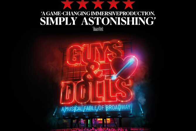 Guys and Dolls Theatre Show in London - Seating Only - Wheelchair Accessibility