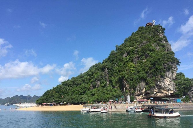 Ha Long Bay One Day by Express Bus and 6 Hour Cruise - Swimming, Kayaking - Visit Sung Sot Cave