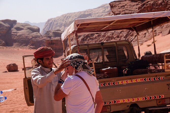 Half Day Jeep Tour in Wadi Rum Incl. Water and Bedouin Tea - Tour Itinerary