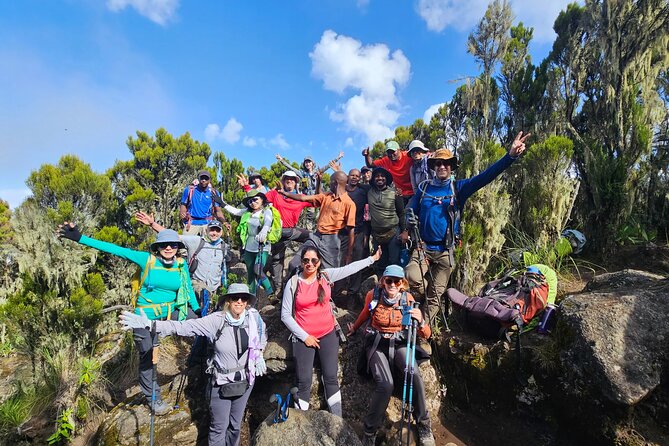 Kilimanjaro Lemosho Route 8 Days - Itinerary Details