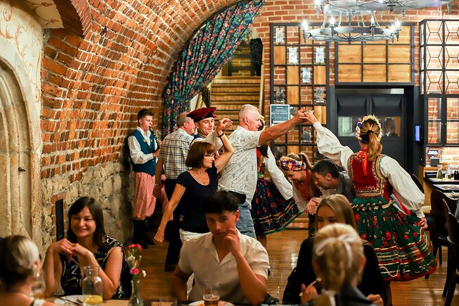 Krakow: Folk Show Dinner Drinking and Fun in Krakow - Sample Menu and Beverages Included