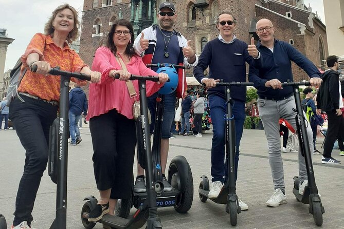 Old Town E-scooter Tour in Krakow - Inclusions
