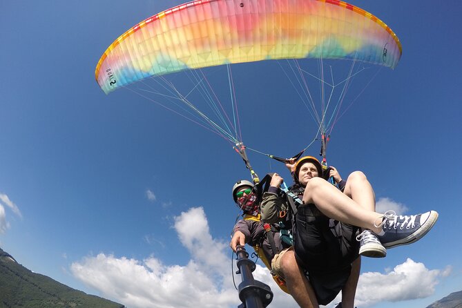 Paragliding Above Lake Ohrid in North Macedonia - Overview