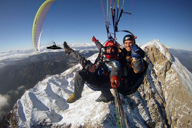 Paragliding on Tahtali Mountain From Antalya