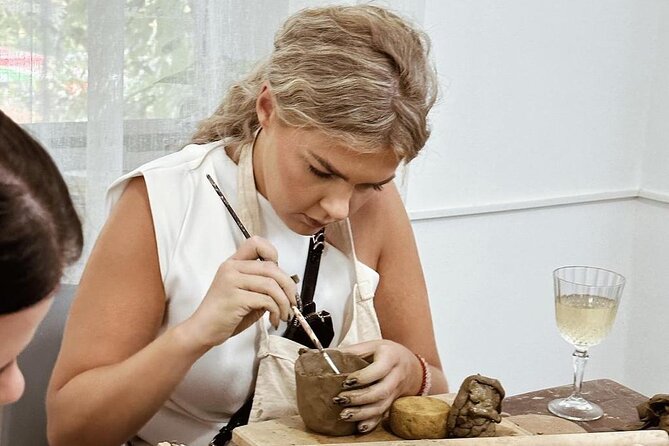Pottery and Wine Workshop in Tirana - Workshop Inclusions