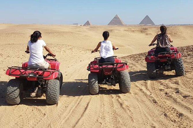 PRIVATE ATV Quad Bike Tour at Pyramids of Giza With Lunch - Tour Highlights