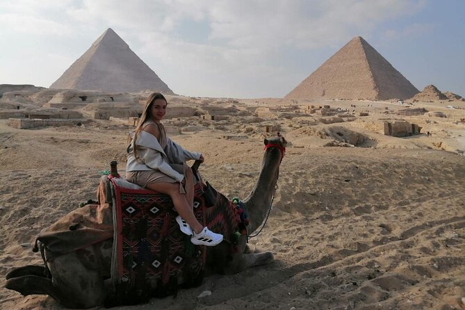 Private Giza Pyramids, Memphis Old City and Sakkara Pyramid, Camel Ride & Lunch - Inclusions