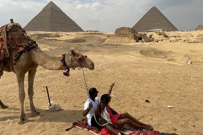 Private Tour: Giza Pyramids,Sphinx,Egyptian Museum &Bazaar With Camel Ride&Lunch