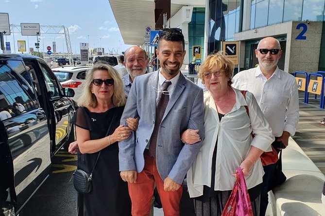 Private Transfer Fiumicino to Rome 1-3 Pax - Meeting Point Details