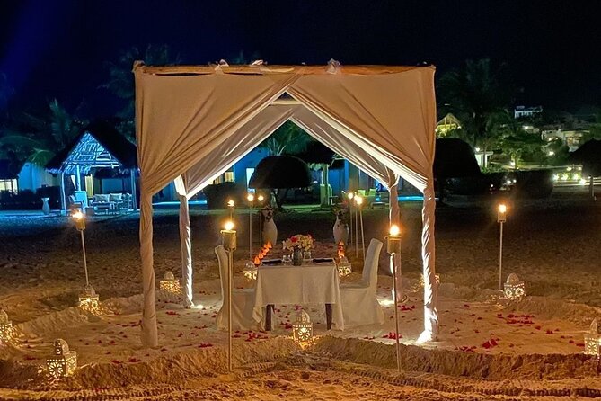 Romantic and Gourmet Dinner in Zanzibar - Exquisite Menu Selections