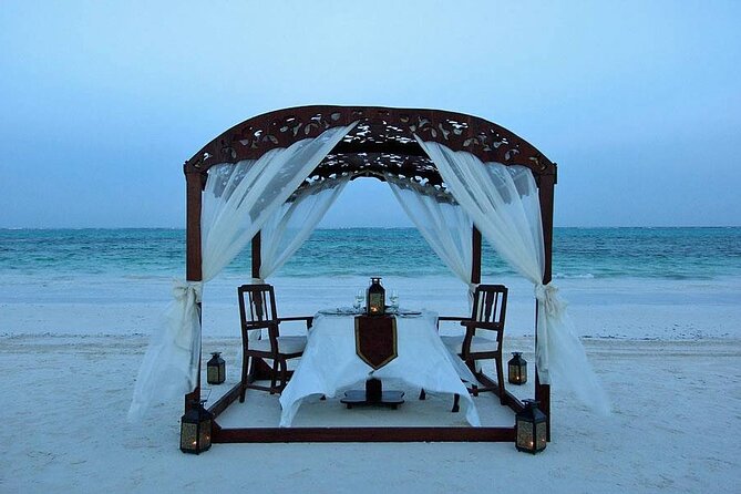 Romantic Dinner With Candle at the Nungwi or Kendwa Beach - Booking Information