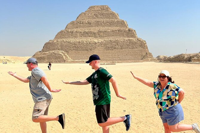 Sakkara and Memphis and Giza Pyramids Private Tour