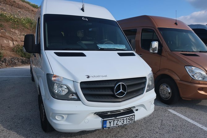 Santorini Private Arrival Transfer - Drop-off Location