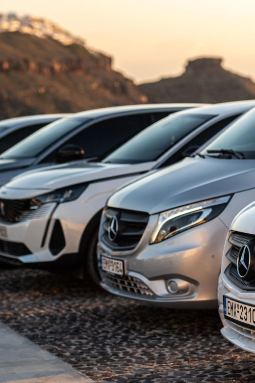 Santorini Private Transfer Services To/From the Airport - Transfer Details