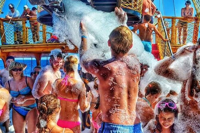 Side: Full Day Boat Trip With Lunch & Foam Party & Animation - Pickup and Drop-off Details