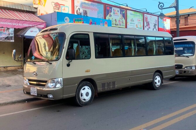 Siem Reap City to Siem Reap Angkor Airport by Shuttle Bus - Service Details