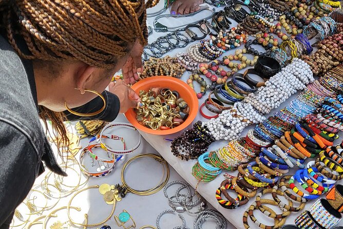 Souvenir Crafts, Fabric Shopping & Hair Braiding & City Tour - Crafting Souvenirs