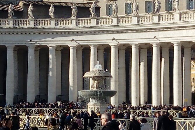 St. Peters Basilica Dome & Underground Grottoes With Guided Tour - Inclusions and Meeting Point