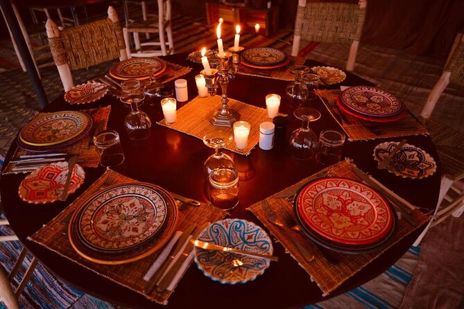 Sunset Camel Ride and Dinner in Agafay Desert With Transport From Marrakech - Overview