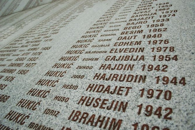 The Horrors of Srebrenica Genocide - a Day Trip From Sarajevo - Tour Overview