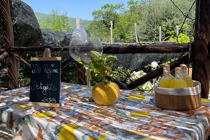 Tour, Preparation and Limoncello Tasting in Tramonti