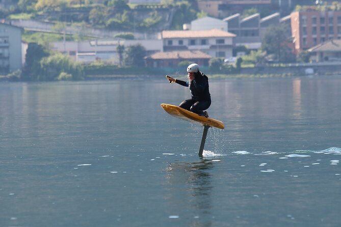 Try Efoil on Lake Como – Try the New Trend