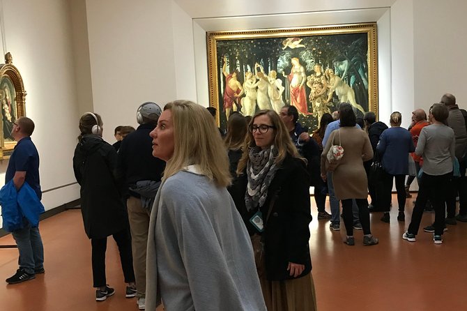 Uffizi Small Monolingual Tour - Group Size and Inclusions