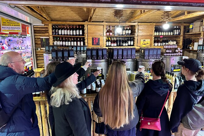 Vatican and Trionfale Farmers Market Food Tour and Wine Tasting - Tour Features