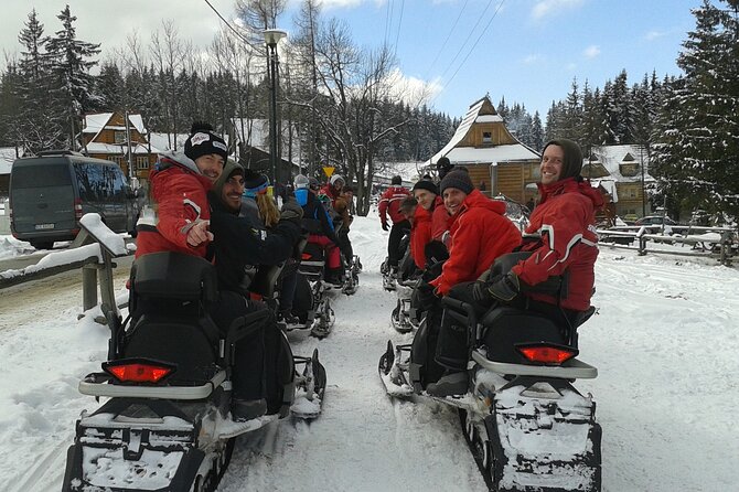 Zakopane Snowmobiles Thermal Baths Full Day Tour From Krakow - Included Activities