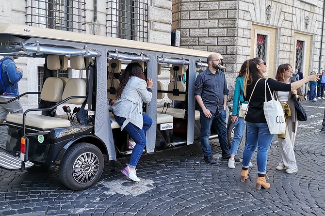3-Hour Highlights Private Luxury Golf Cart Tour in Rome - Good To Know