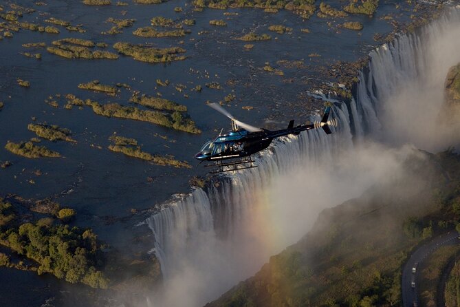 15 Minutes Flight Of The Angels Helicopter Flight Over Victoria Falls - The Sum Up
