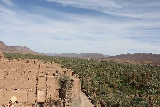 Agdez Palmery and Kasbah Tamnougalt With The Special History - Architectural Features of Kasbah Tamnougalt
